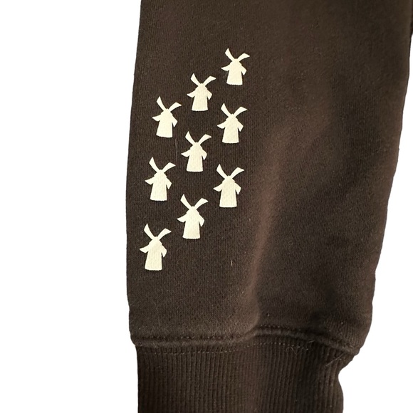 Dutch Bros Coffee Brown Hoodie SMALL+Medium+LARGE+XL 1992 Smile Oregon VINTA… - Picture 4 of 10